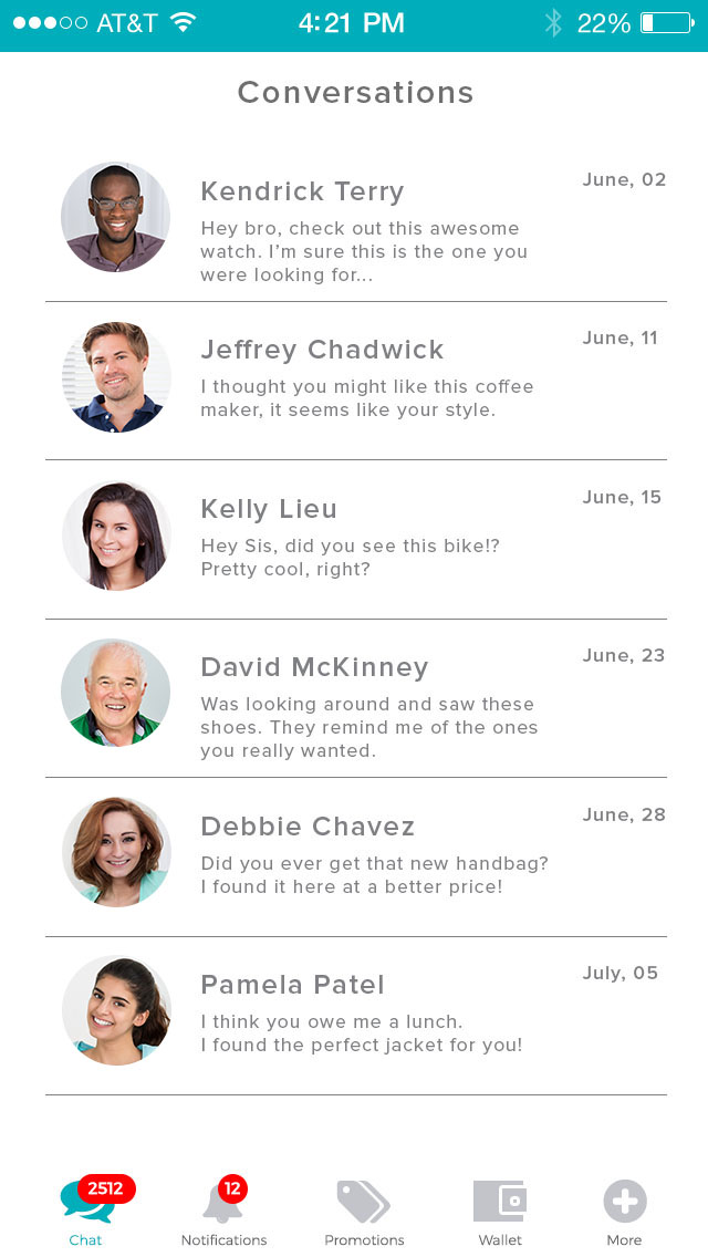 App Showcase Screenshot 1